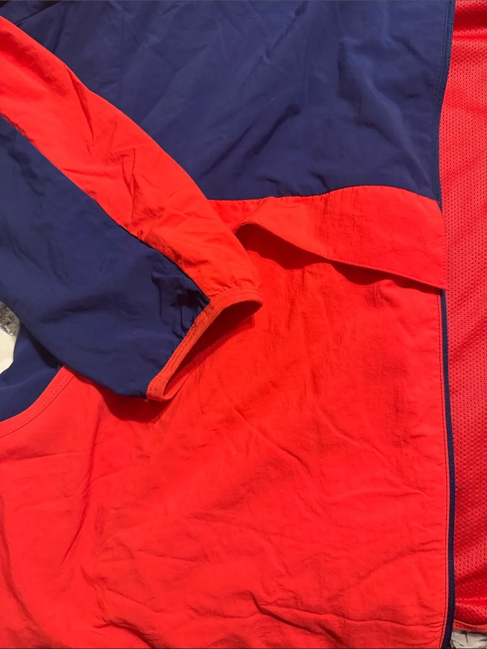 Nike USWNT Jacket NEW XXL Women’s Red & Navy USA Hooded Windbreaker